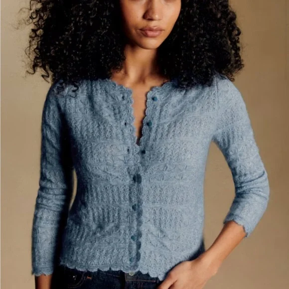 NWT Sezane Varda Cardigan - Picture 1 of 4